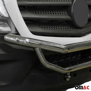 Mercedes Benz Sprinter Bull Bar - Omac - Double Line - 60mm - '13-'18 Mercedes Benz Sprinter Bull Bar - Omac - Double Line - 60mm - '13-'18